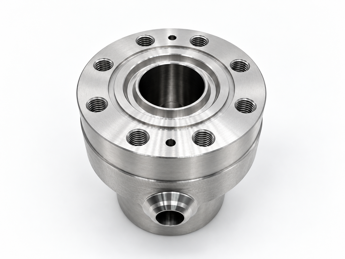 F51 super duplex machined valve component
