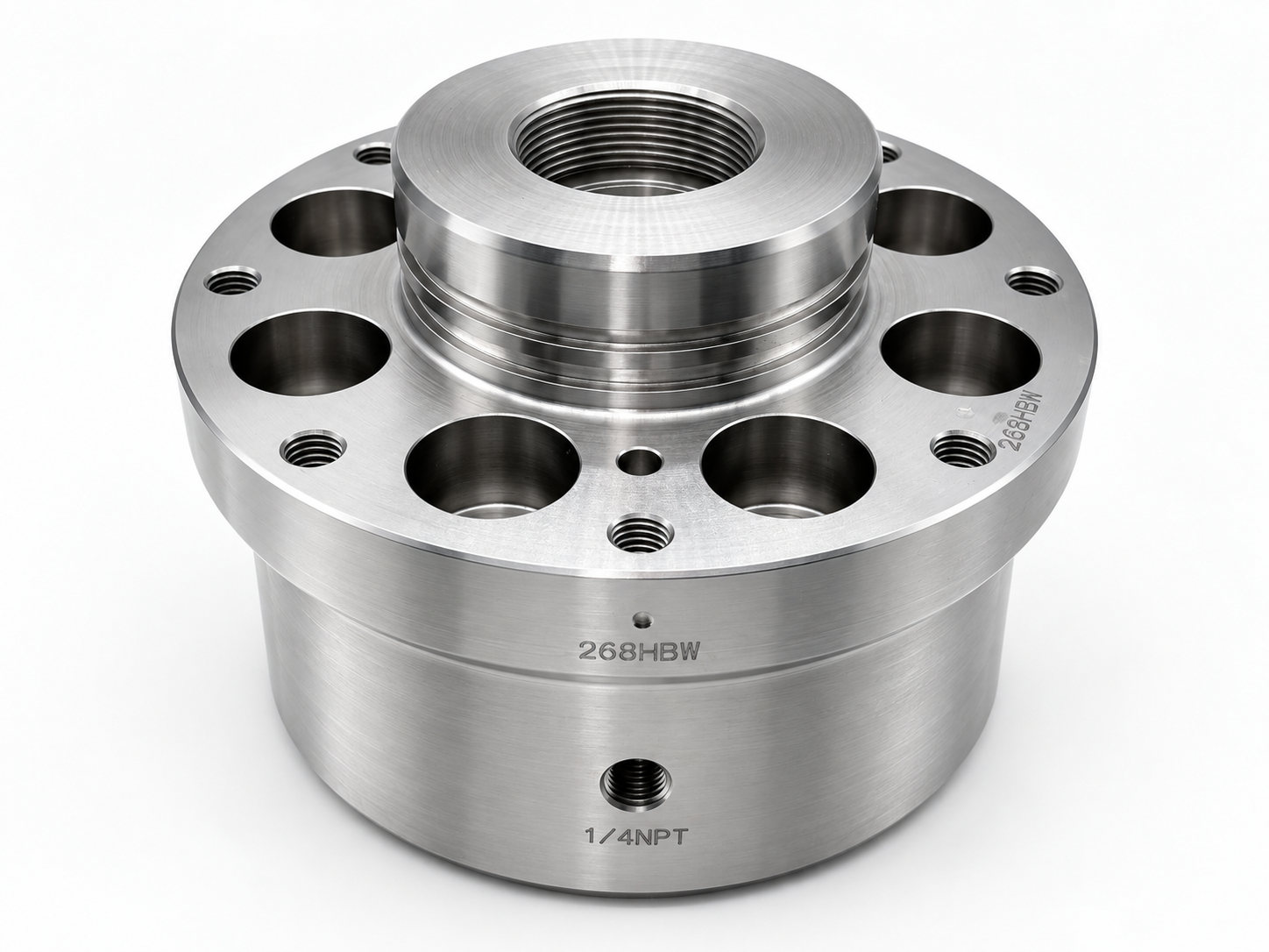 F55 super duplex machined valve component